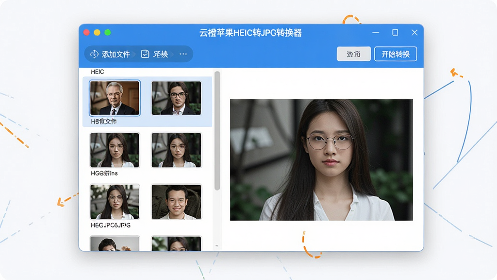 一张简洁明亮的软件界面展示图,画面中央是