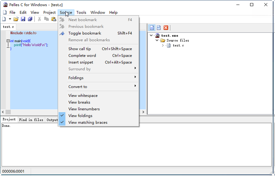 Pelles C IDE{package_version_name} ����C������