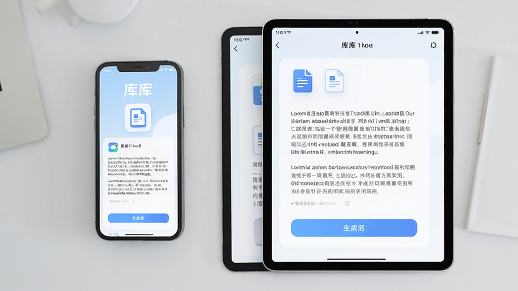 主体为手机与平板并排展示