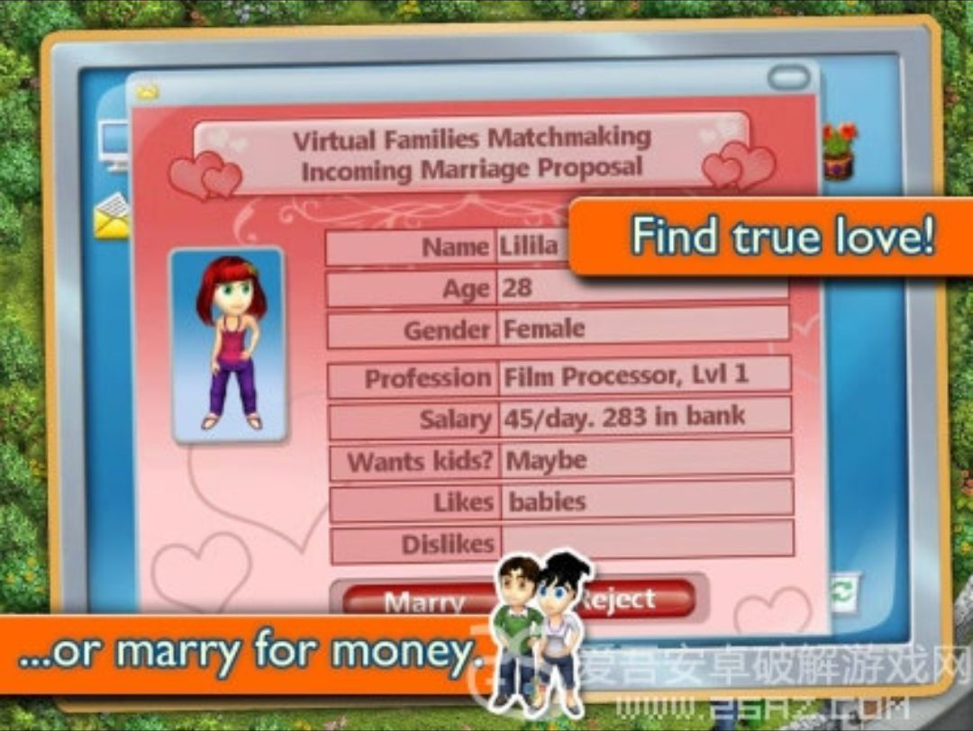 �����ͥ2Virtual Families 21.8.0 ģ���ͥ��Ӫ