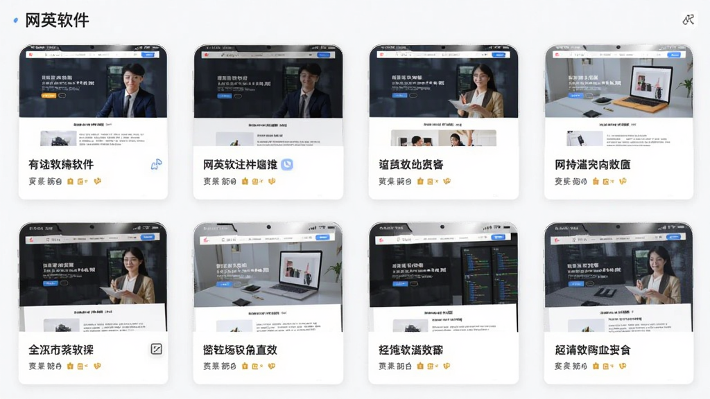 ��Ӣ�������ǩ�������棬�����ҳ��Ƭ�������У�ÿ����Ƭ������ͼ����⣬����Ϊ�ֻ���Ļ���������룬����ִ���ϸ�����������ʸɾ����޶���Ԫ��