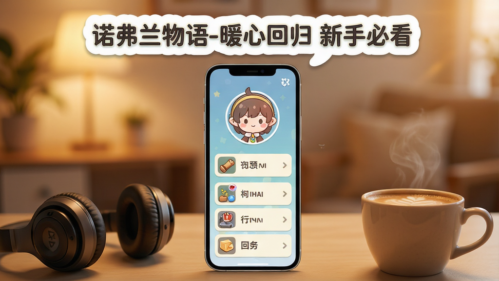 һ�������ֻ�����չʾ��Ϸ�����棬��������һ���ɰ��Ľ�ɫͷ��������б����Ա߷���һ��������һ�����ȡ�������ģ��������ů�⡣�ֻ���Ļ�Ϸ����������ֱ�ע��ŵ��������-ů�Ļع� ���ֱؿ��������Ϊ����Ʒչʾͼ�������������޶������֡�