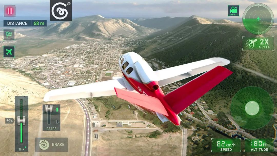 ����ģ����Flight Simulator3.19.2 ��ʵ���м�ʻ