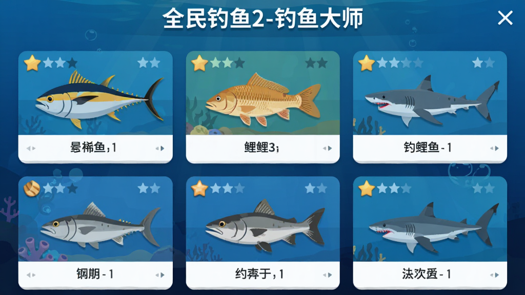 ȫ�����2-�����ʦ����ͼ�����棬������չʾ�������࿨Ƭ���У�������ǹ�㡢���㡢����ȣ���Ƭ��������������ϡ�ж��Ǽ�������Ϊ����ɫ���󽥱䣬���������ۣ������������ơ�ȫ�����2-�����ʦ�����⣬���Ϊ��ƽ��UI��ƣ������������ɾ��޶���Ԫ��
