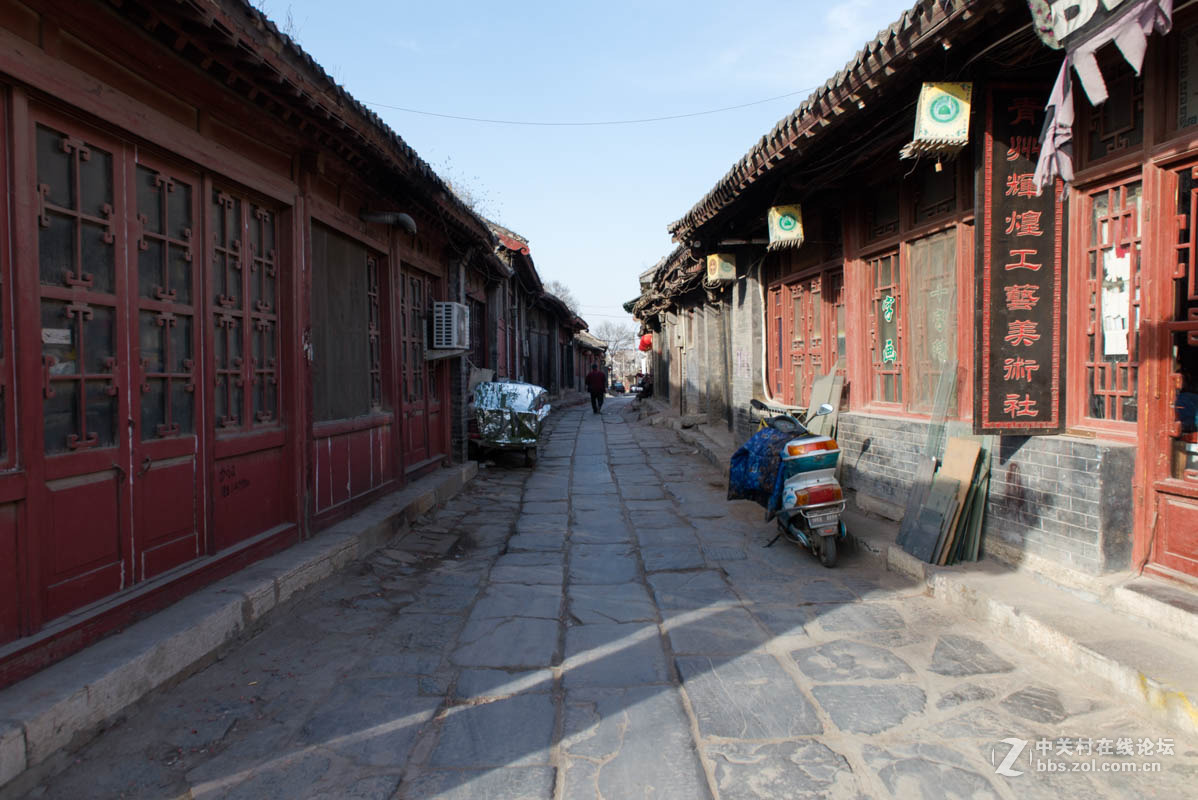 Qingzhou 昭德古街 青石板路 老店铺 市井生活