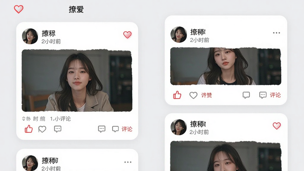 一张手机应用动态广场页面的图片,画面中