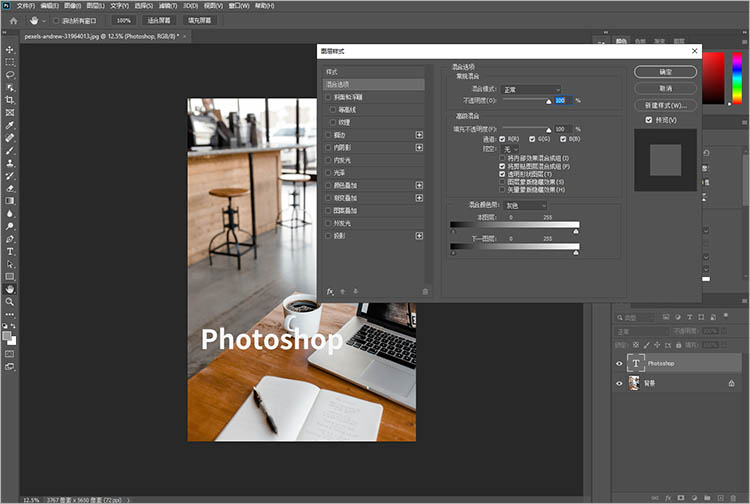 FotografixFotografix 文字工具添加和导出图片格式选择界面