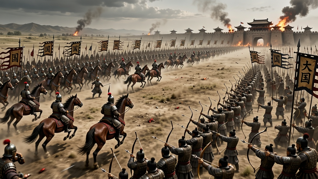 一幅展现
