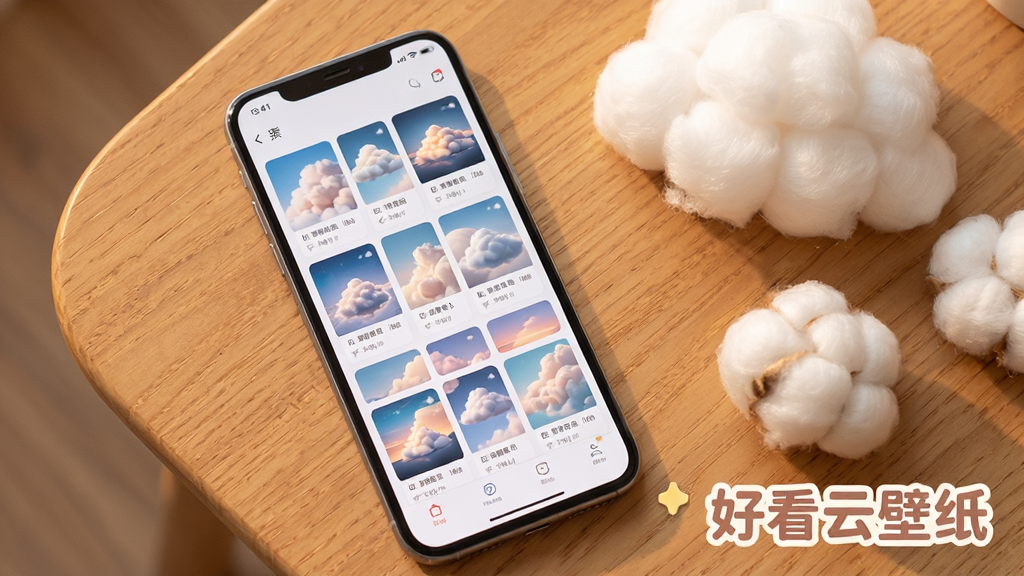 ������һ�����������ֻ�������ľ�������ϣ���Ļ��ʾ�ÿ��Ʊ�ֽӦ�ý��棬���ֲ��ø���΢��б�ӽǣ��Ű����ֻ�ռ�ݻ�������ƫ��λ�ã��Ҳ�ɢ�伸���޻����ʸе��ƶ�װ�Σ����Ϊ��ů�����Ʒ��Ӱ��ϸ�ڰ�����Ļ�ڱ�ֽ����ͼ�������롢����ɾ��޹�棬���ʸ��������������пɼ��롰�ÿ��Ʊ�ֽ�����ֱ�ʶ������Բ��ɰ���