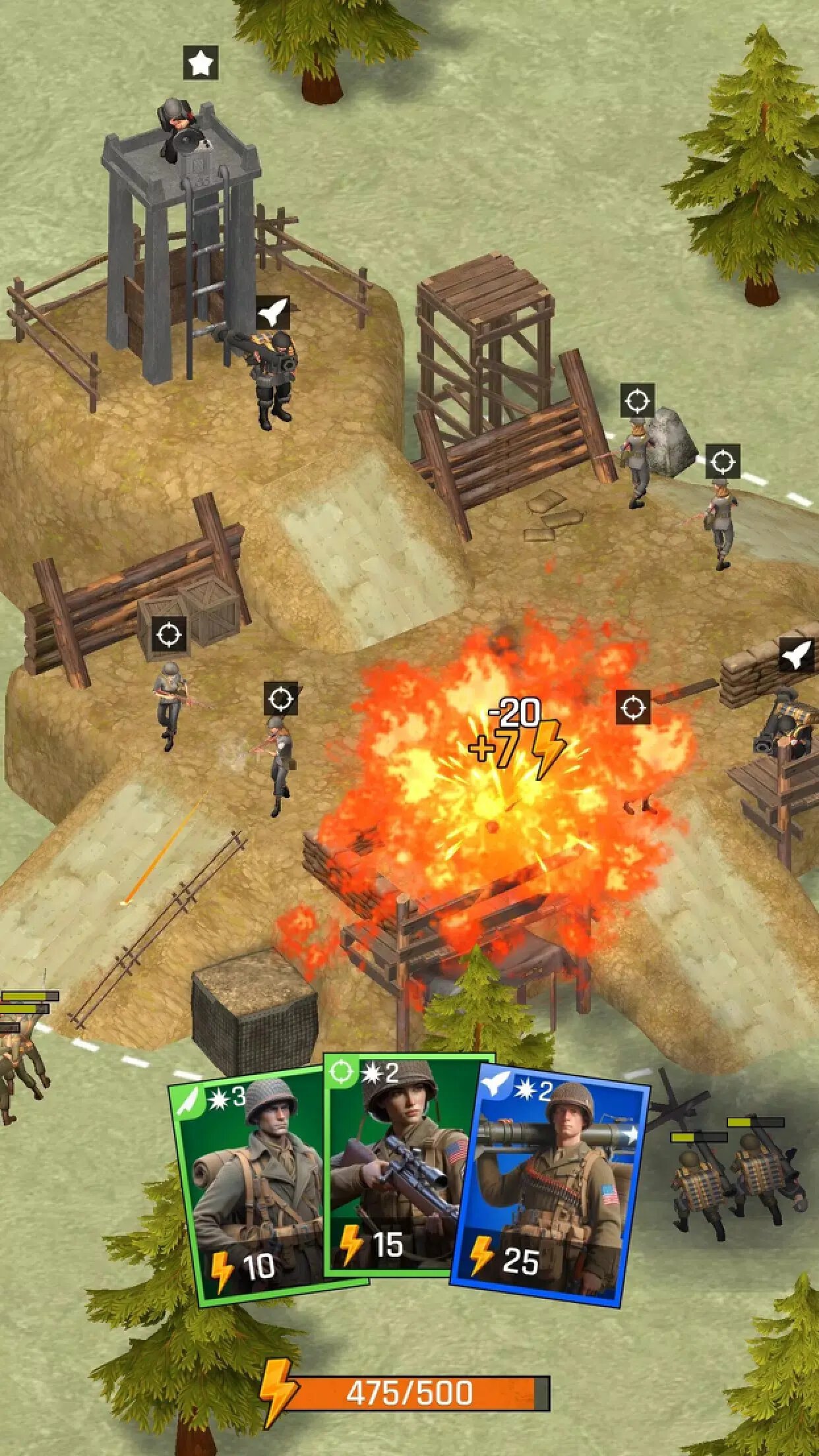 堑壕战PVP 安卓版 游戏角色 兵种 截图