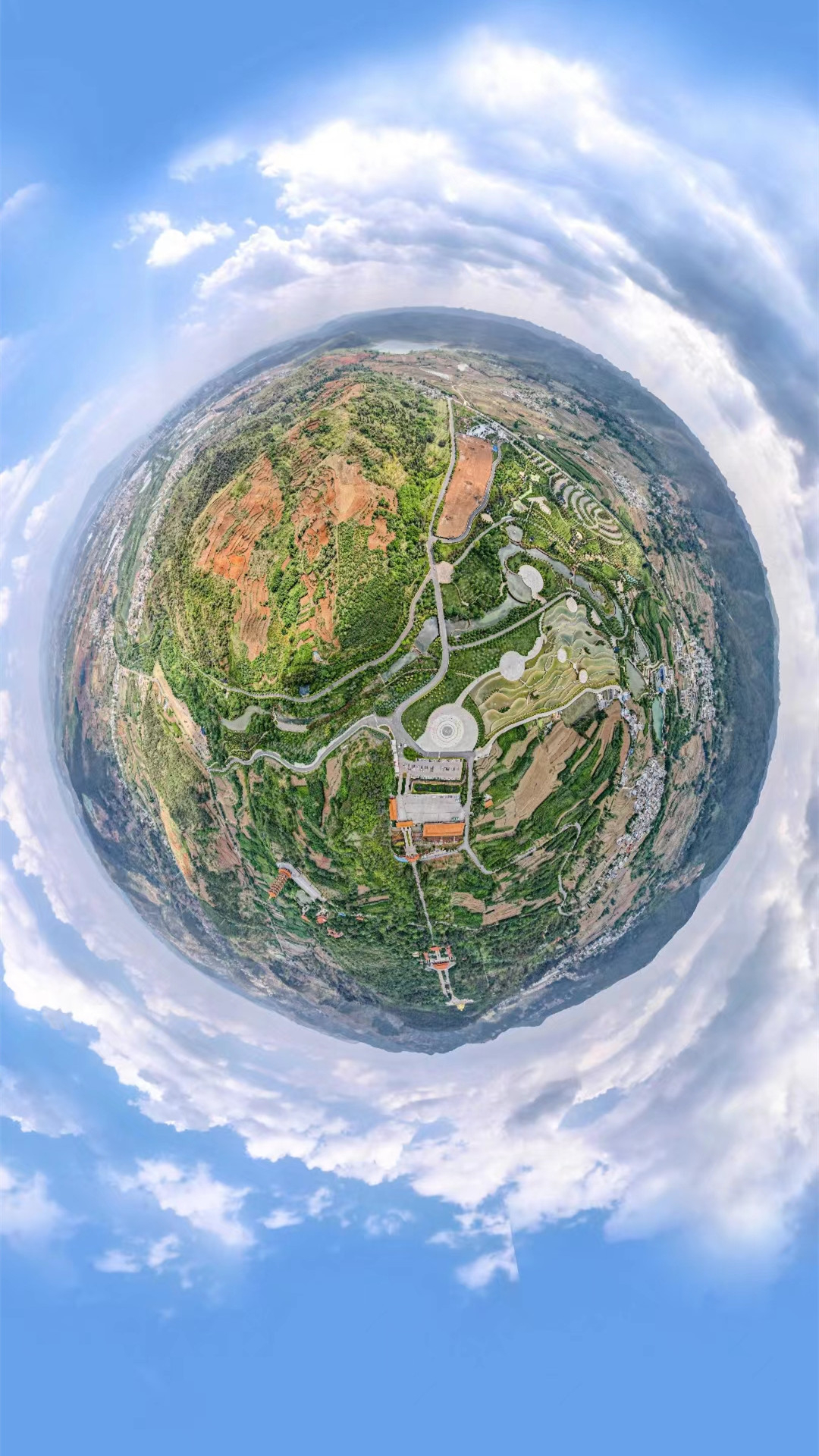天眼全景卫星导航全景地图街景显示效果
