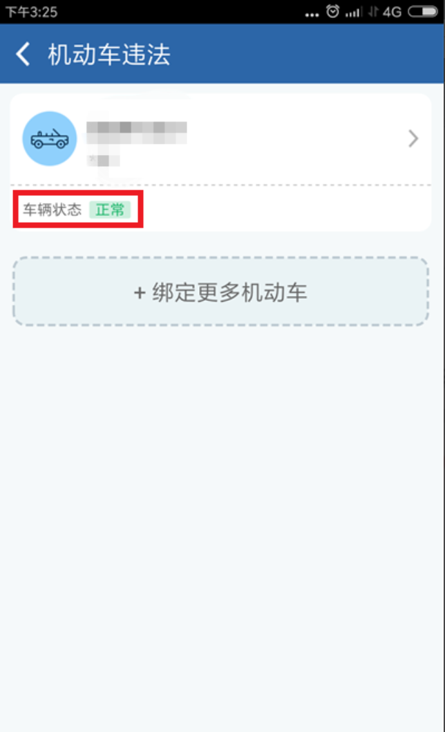 违章扣分记录 安卓版 扣分统计界面