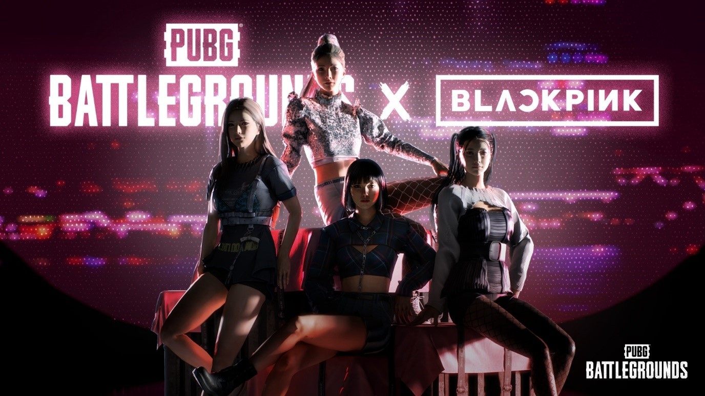 blackpink代言刺激战场国际服最新版 角色服装枪械皮肤与出生岛舞台