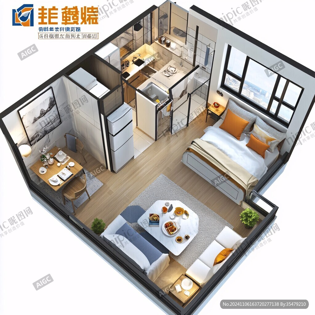 Deep装修设计AI生成全屋效果图真实效果 厨房卫生间AI设计局限性