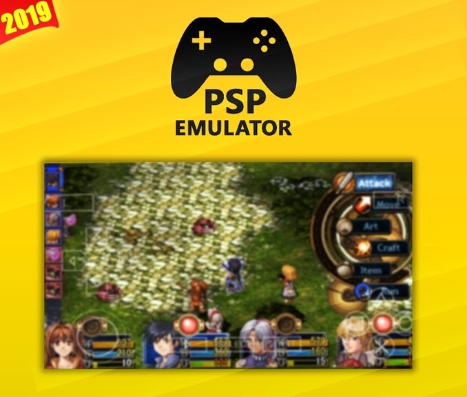 红白PSP模拟器 安卓版 游戏运行界面