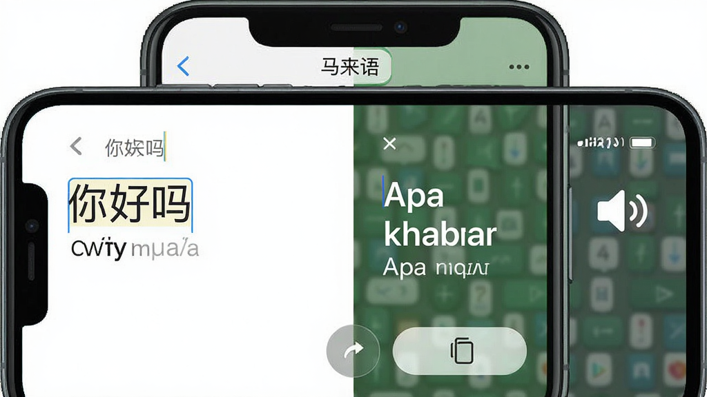 һ��չʾ�����﷭�빦�ܵ�ʾ��ͼ����������Ϊ�ֻ�������棬�����������