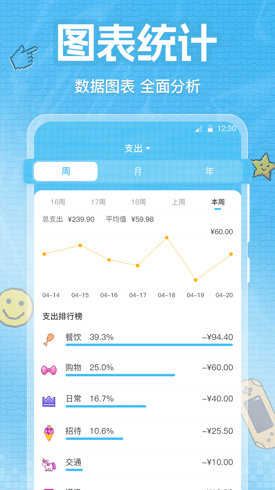 随时记安卓版记账界面截图