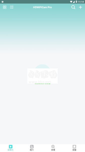 HDWiFiCamPro手机App添加设备界面配图