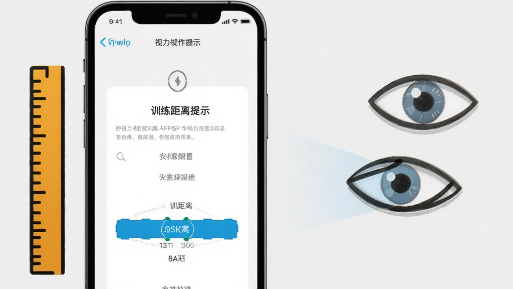 �������Ӿ�ѵ��APP����ʹ�ò���ʾ��ͼ������չʾһ���ֻ���Ļ�ϵİ�װȨ�����ý����ѵ��������ʾ���ֻ��Ա��г���ͼ����۾�ͼ�꣬����Ϊǳ��ɫ�������������ˣ��Ű�ֱ�ۣ�ϸ�����������ʸɾ����޶���Ԫ��