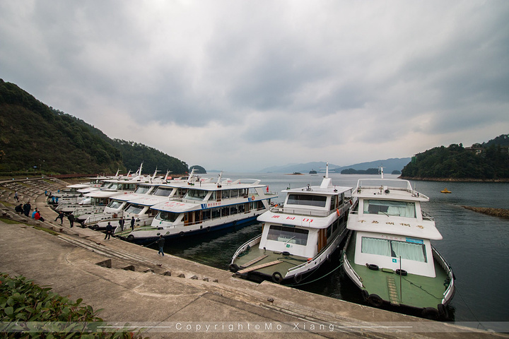 千岛湖东南湖区桂花岛密山岛游船码头