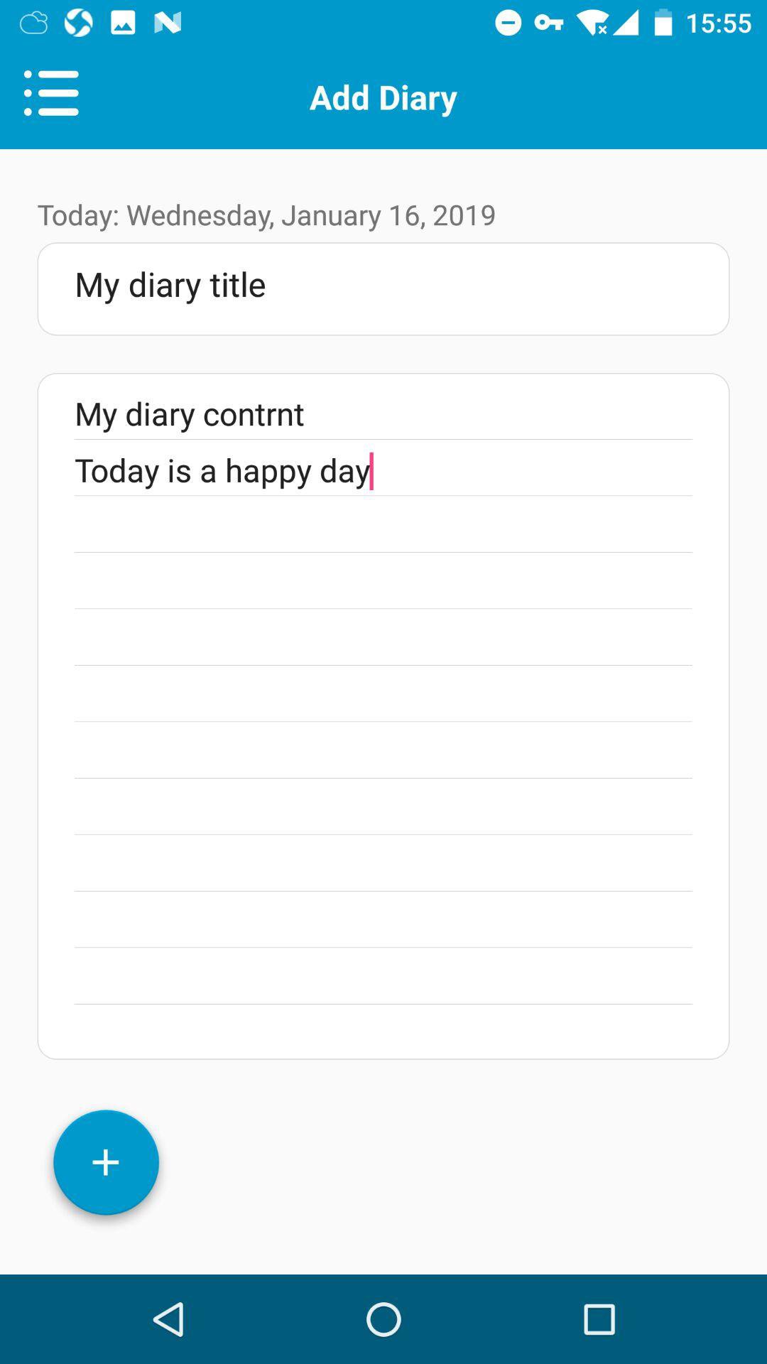 Pocket Diary 安卓版 界面截图