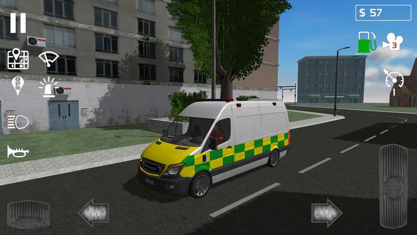 Ambulance Simulator Car Driver��װ�� ��׿�� ��Ϸ��ͼ