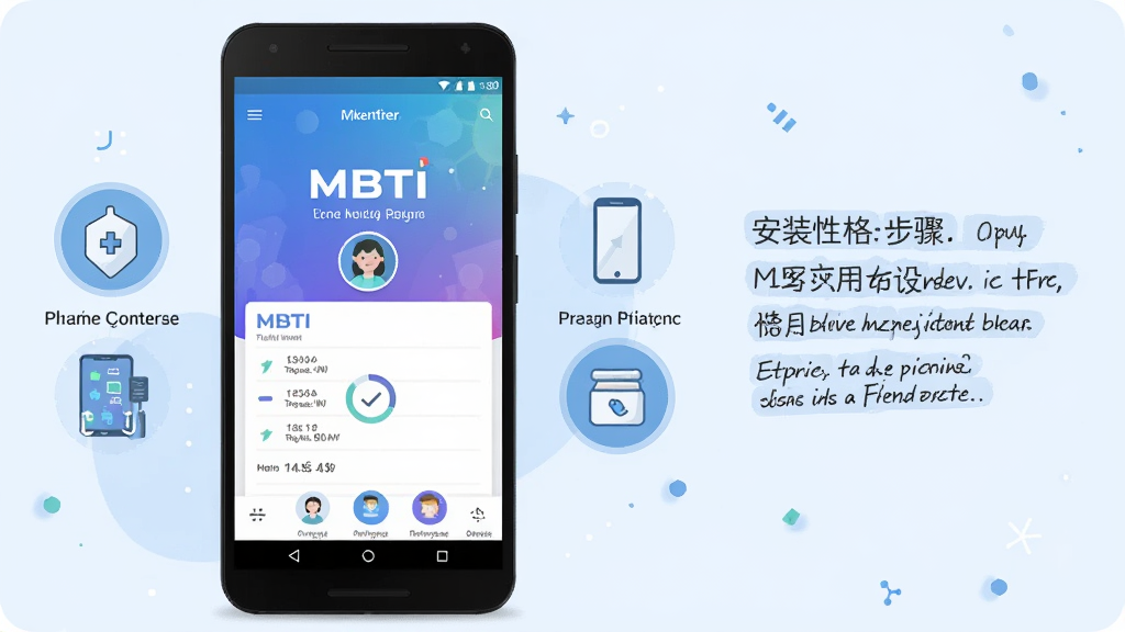 MBTI�Ը�����ֻ�Ӧ�ð�װ��ʹ�ó���������Ϊһ����׿�ֻ�չʾӦ���������Ա߷��ð�װ����ʾ��ͼ������Ϊ�ֻ���������ֲ�Ȩ��������洢�ռ�ͼ�꣬�Ű�Ϊ����ͼ����ֻ��Ҳ�˵�����֣����Ϊ�Ƽ��б�ƽ�廭����ɫ������ϸ��Ϊ�ֻ���Ļ��ʾMBTI�Ը������ҳ���棬���ʸ���ɾ��޶���Ԫ��