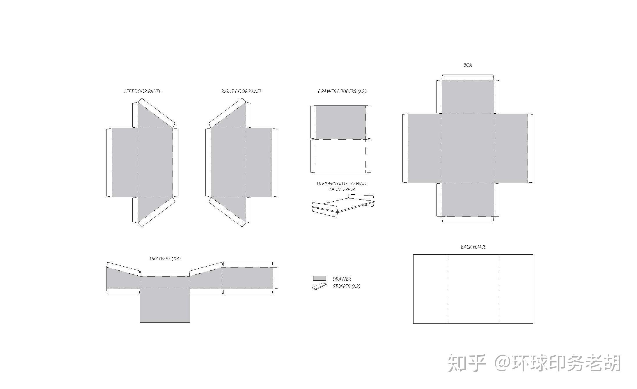 小仙收纳盒内部结构分区展示