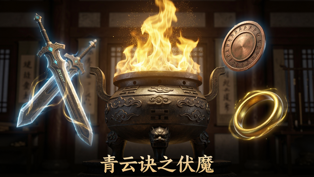 һ���ɫ������������ڣ�������һ���޴�İ�������¯������ӿ����ɫ���棬¯ǰ��������������ķ���������һ�ѽ������Ƶľ޽���һ����з��ĵ�ͭ����һ����ɫԲ�������ֲ������ĶԳƹ�ͼ������¯λ�ڻ������룬�����������ܣ����Ϊ�������дʵ��ϸ�ڰ���¯����̵����ơ����������Ч����������������⣬����Ϊ8K�����壬�ɾ��޶���Ԫ�أ�����ײ��ɼ�������