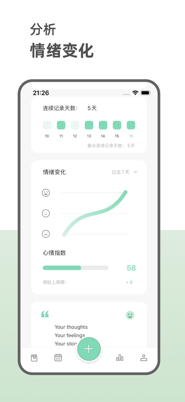 定格日记时间线回顾 生活点滴记录页面展示