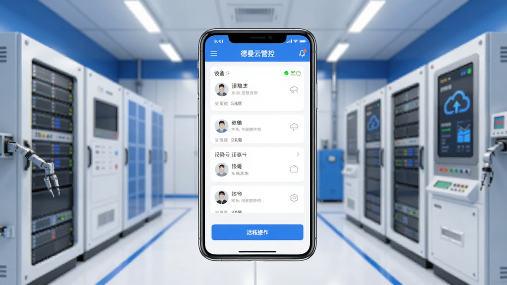 画面中央是一部智能手机,屏幕上显示