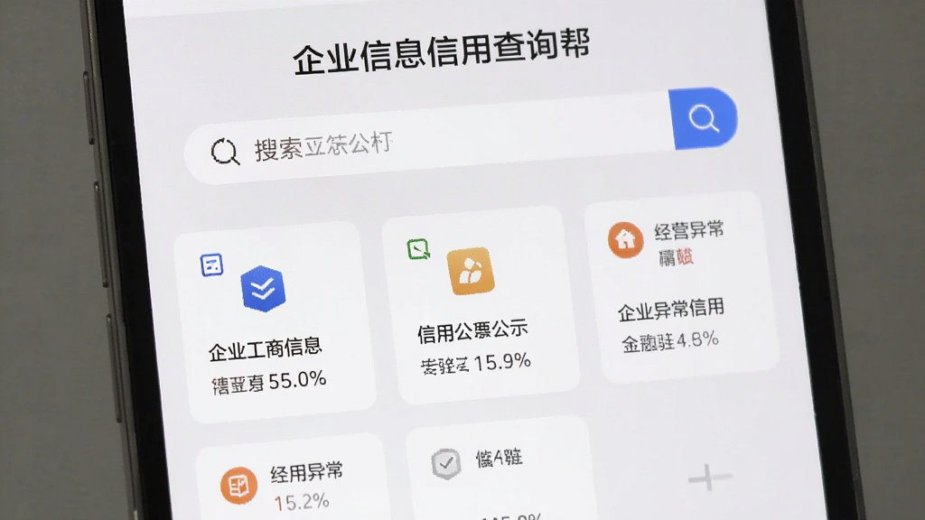 手机屏幕中显示