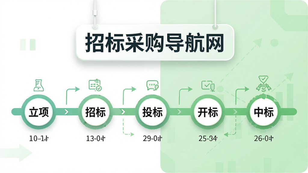 一条由多个节点组成的项目进度时间轴,节点分别标注