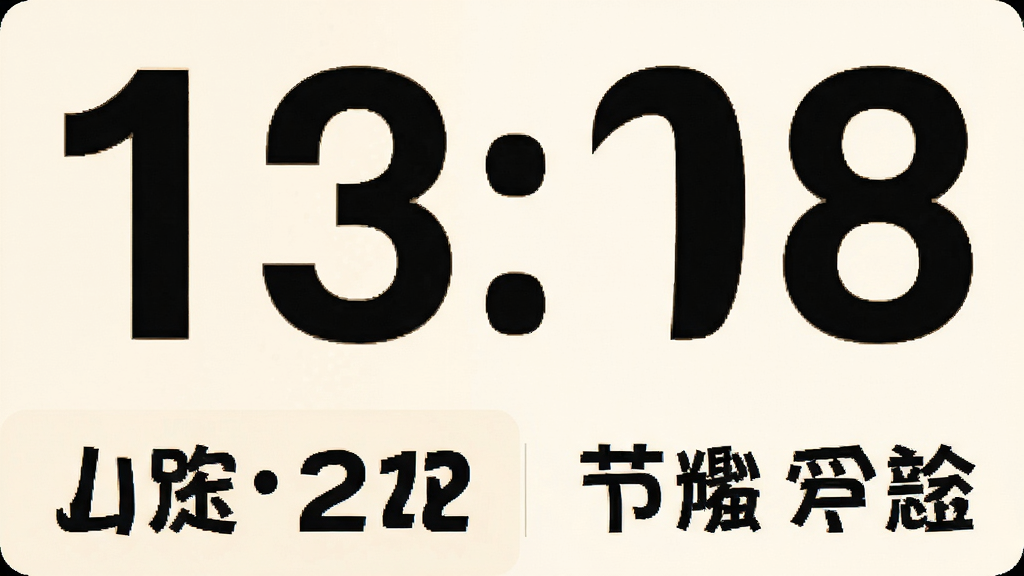 银龄大字万年历应用截图,画面展示特大号日期数字占据屏幕主要位置,下方有农历日期和节气名称,字体粗大清晰,配色柔和护眼,背景干净简洁,风格适老友好,画质高清,无多余装饰元素